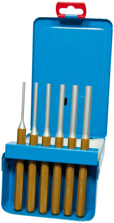 SW Stahl driftsæt 82620l drivstiftsæt 3-8mm 6 stk. i metalkasse