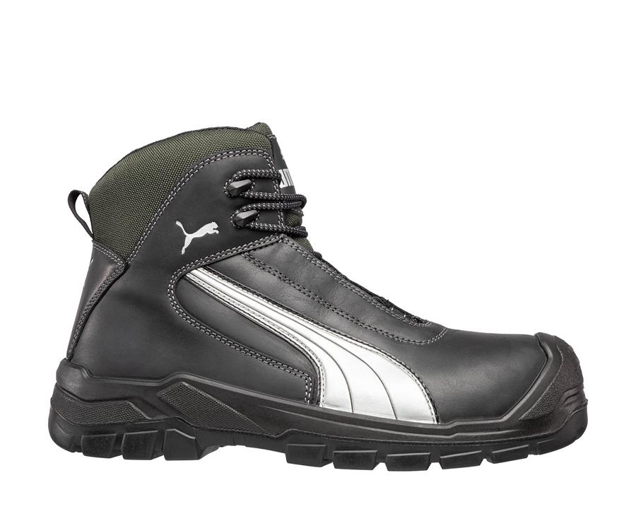 Puma arbejdssko Cascades s3 høj sort mt44