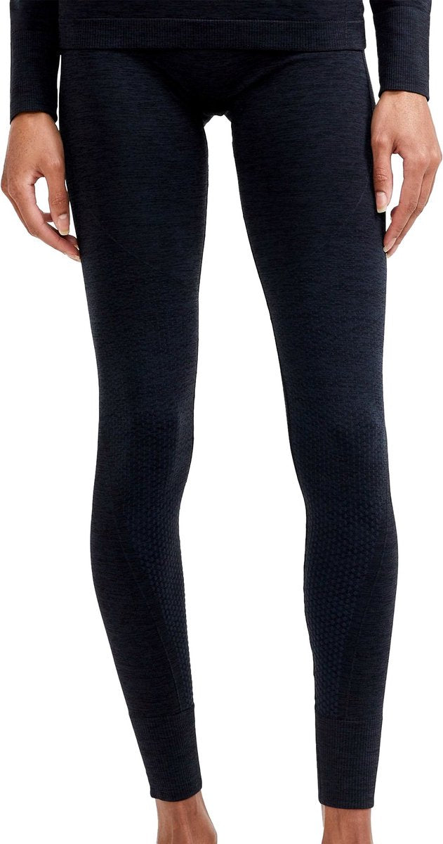 Craft core dry active comfort bukser med termobukser til kvinder - sorte