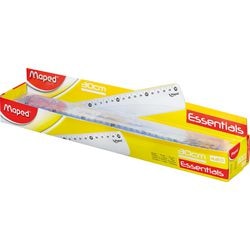 Lineal start 146 karteret plast 30 cm gennemsigtig
