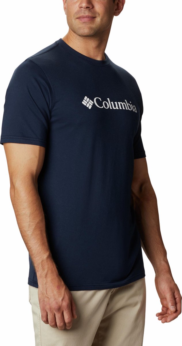 Columbia CSC Basic Logo Kortærmet - Collegiate Navy - Mænd - Størrelse XL