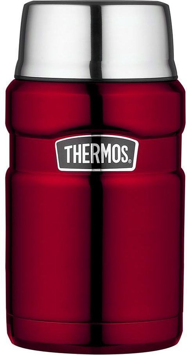 Termokande madbærer konge rød 710 ml