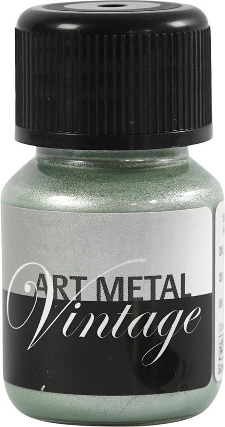 Schjerning hobbymaling metallic, perlemor ågrøn (5097), 30 ml 1 flaske