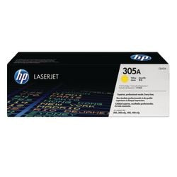 Tonerpatron hp ce412a nr. 305a gul