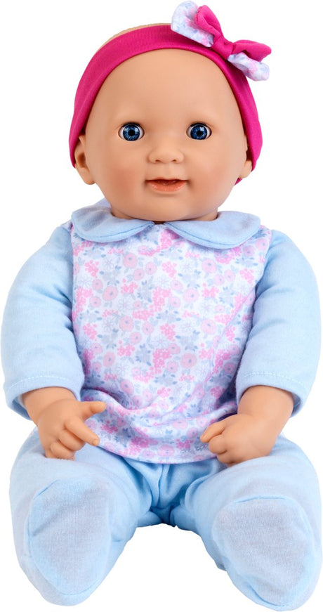 Klein legetøj Princess Coralie interaktiv babydukke – 46 cm høj – mere end 30 funktioner, søvn, hoste, grædelyde.