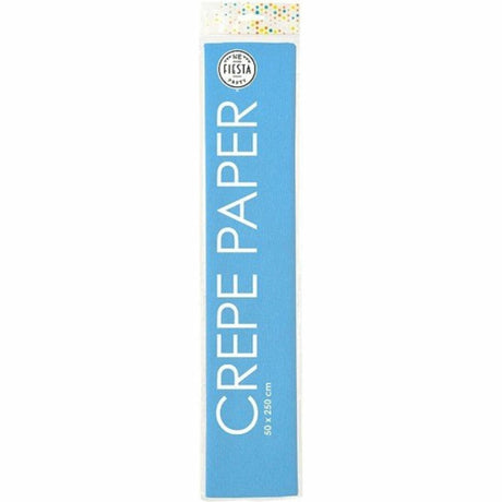 Globos crepepapir 50x250cm babyblå, pakke med 12 ruller