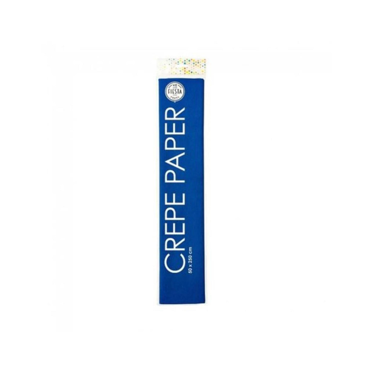 Crepepapir 50x250cm marineblå pakke med 12 ruller