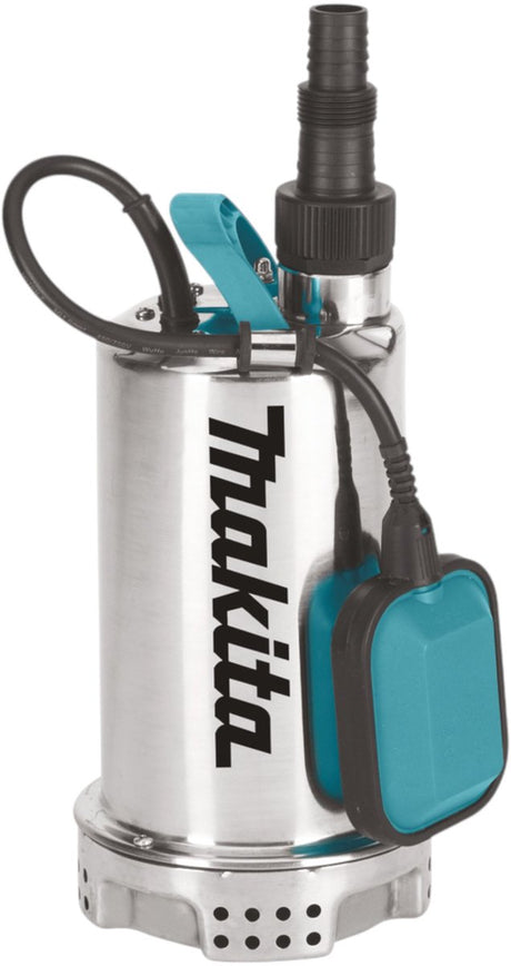 Makita pf 1110 elektrisk dykpumpe 1100 watt 15000 l h 250 l min 10 m sugehøjde