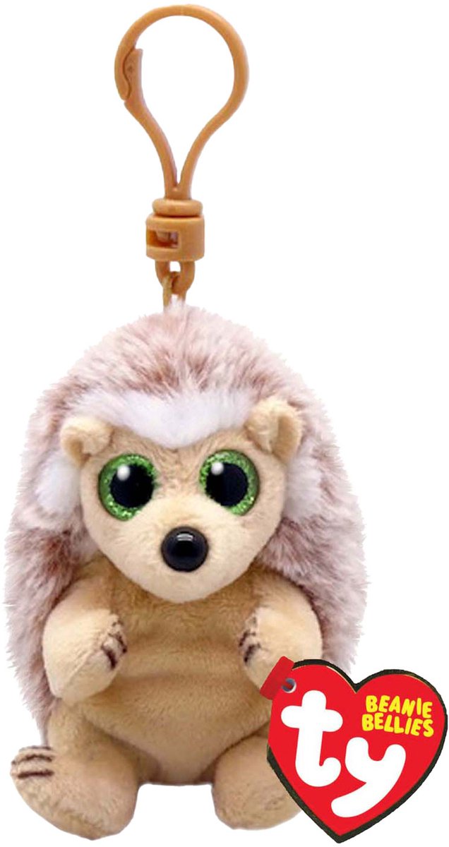 Ty beanie baby maver clip bumper pindsvin, 10 cm