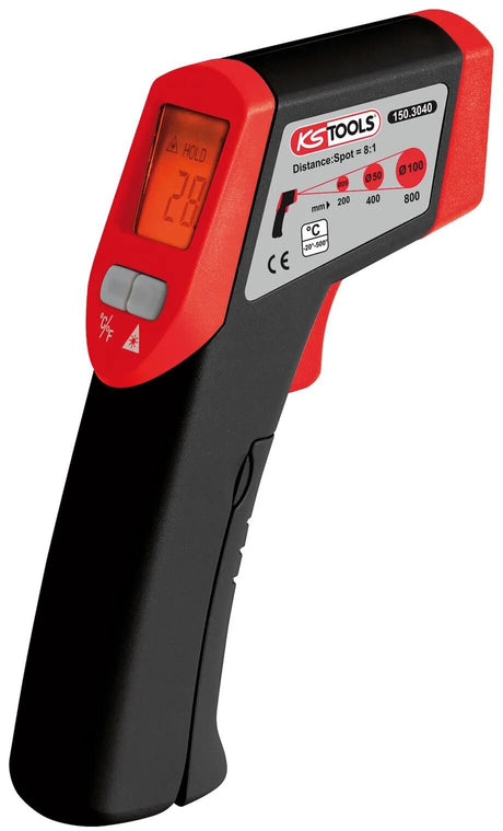 Ks tools termometer infrarødt termometer ks-tools