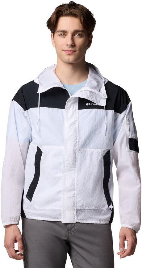 Columbia challenger™ ii windbreaker udendørsjakke til mænd - hvid
