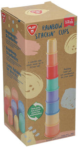 Playgo stable blokke regnbue - 8 stk.
