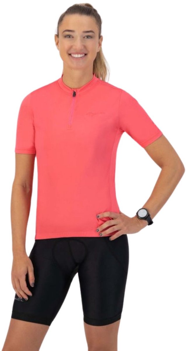 Rogelli core fietsshirt dames - korte mouwen - roze - xl