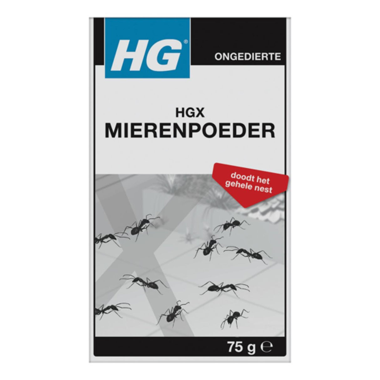 Hg x myrepulver 75gr