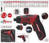 Ks tools akku skruetrækker monster akku bit boresæt 27 stk.