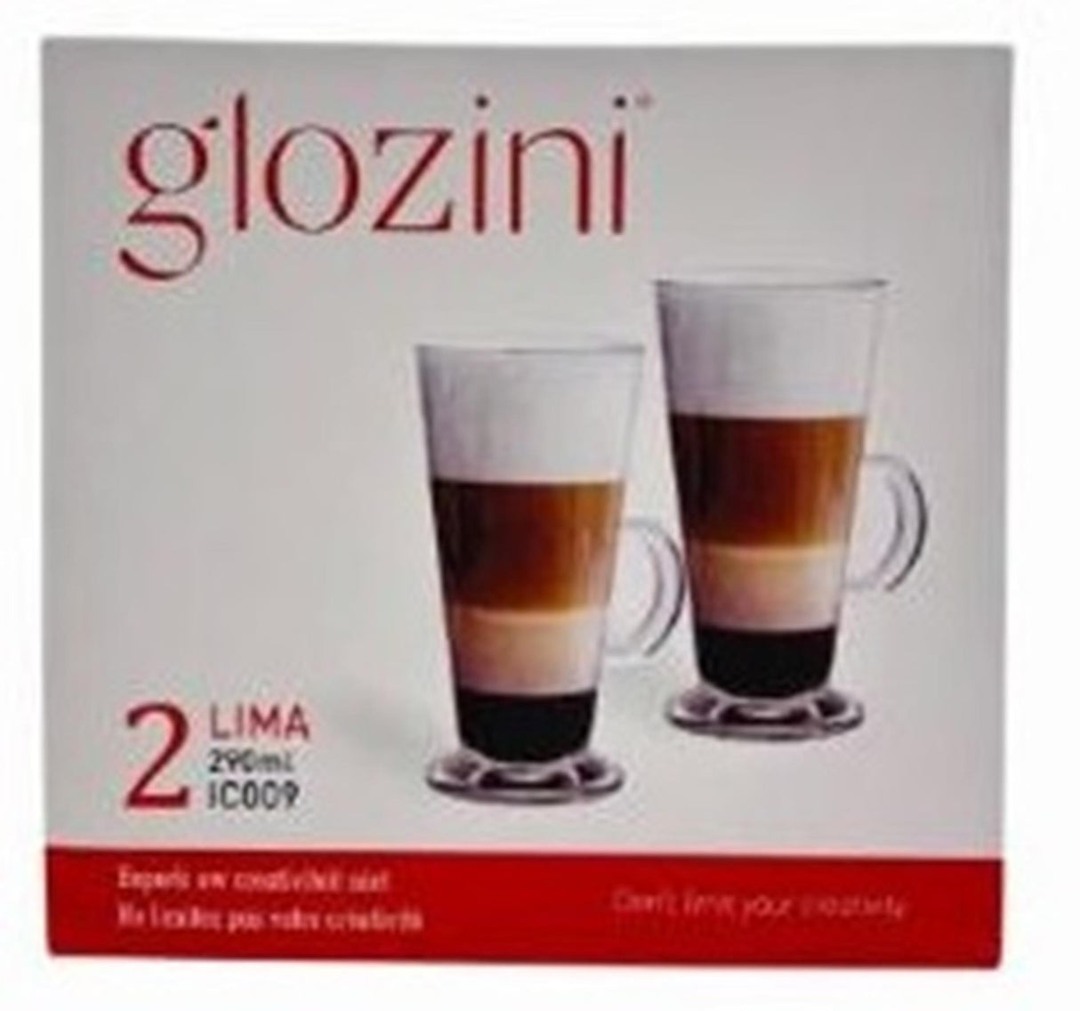 Glozini latte macchiato glassæt 290ml