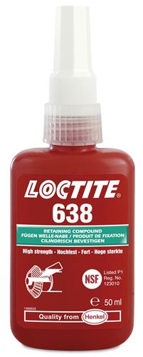Loctite befæstigelse 638 50ml