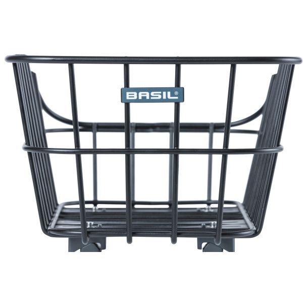 Basil Cento Alu WSL - Bagskurv - 22 liter - Matt Black