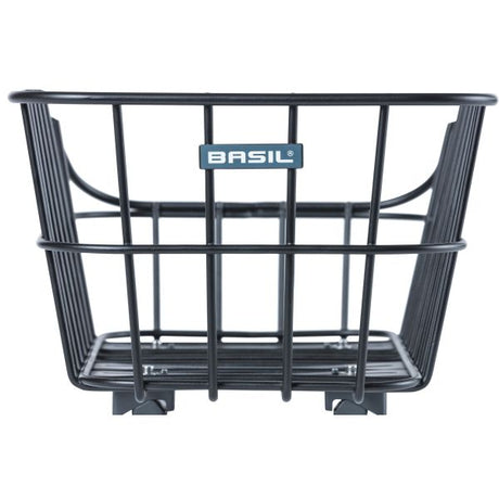 Basil Cento Alu WSL - Bagskurv - 22 liter - Matt Black