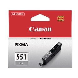 Blækpatron Canon CLI-551GY grå