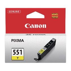 Canon CLI-551Y gul blækpatron