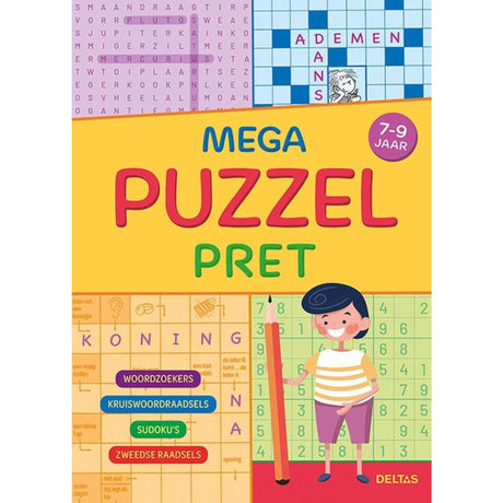 Deltas mega puslespil i 7-9 år