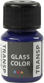 Creativ firma creotime glas-porcelæn maling glas farve 30 ml blå