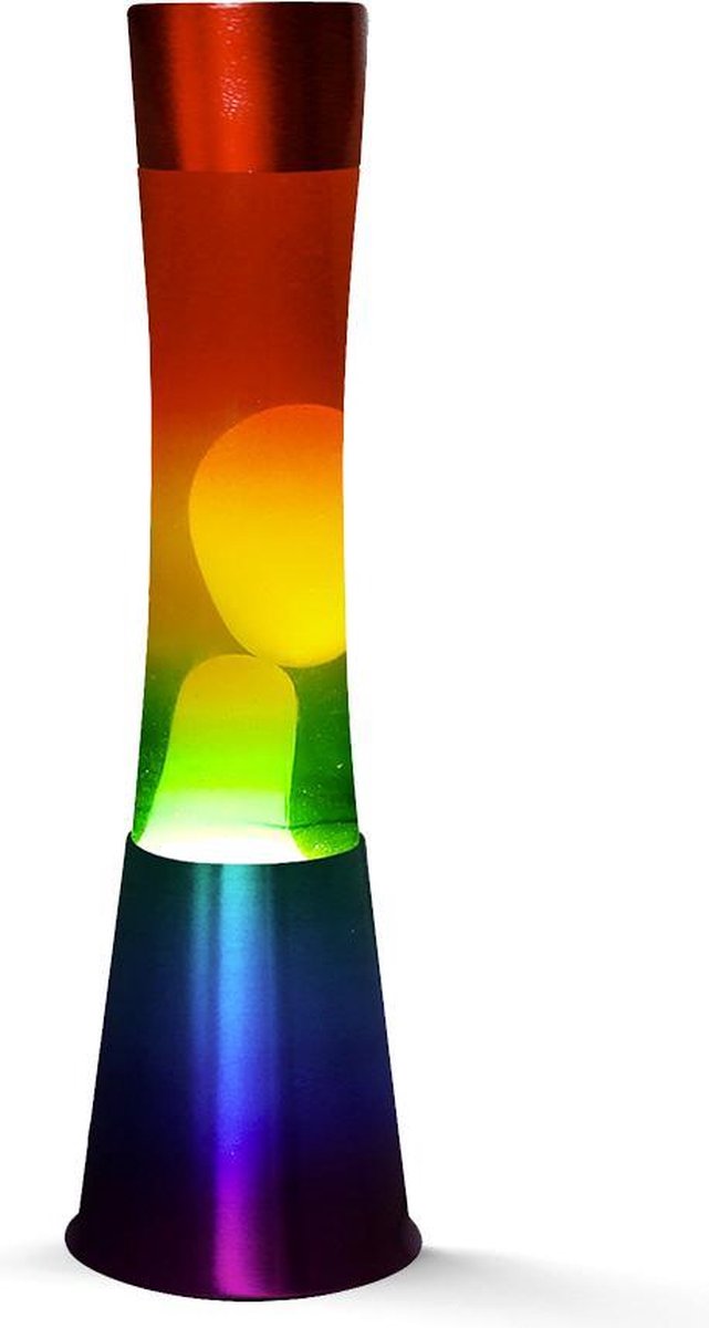 Itotal lavalamp regnbuer