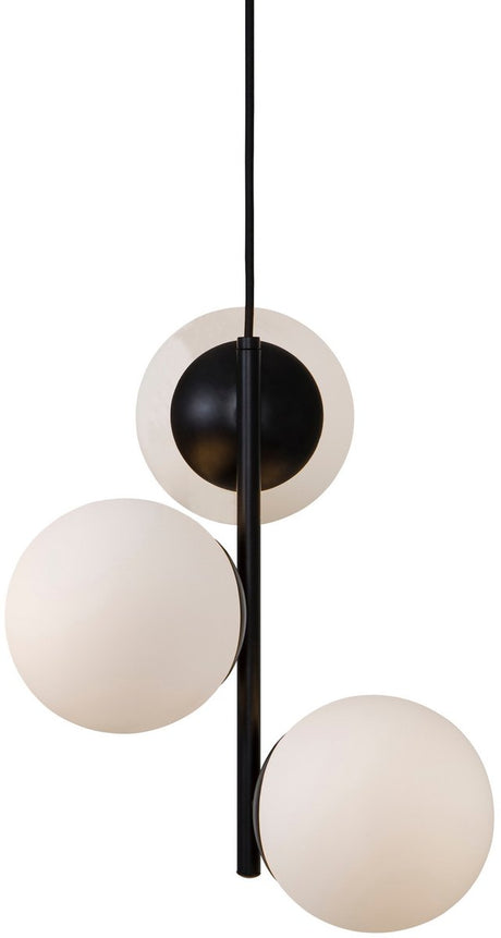 Nordlux lilly hængelampe-e14-opal glas sort