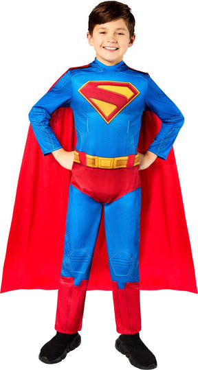 Rubiner superman børnekostume - - størrelse 9-10 år