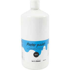 Https: www.cchobby.nl tempera-maling-mat-hvid-1000-ml-1-flaske
