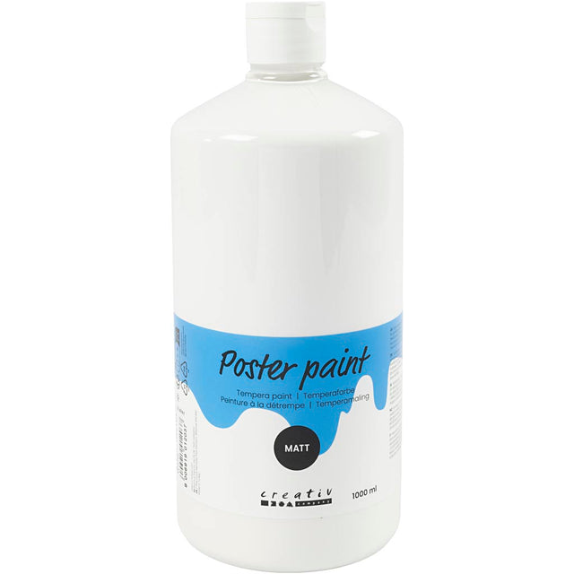 Https: www.cchobby.nl tempera-maling-mat-hvid-1000-ml-1-flaske