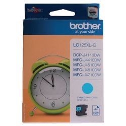 Blækpatron Brother lc125xlc cyan