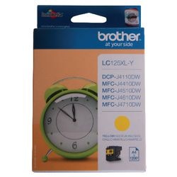 Blækpatron bror lc125xly gul