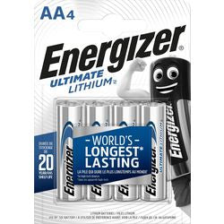 Energizer ultimate lithium LR6 AA blister 4 stk