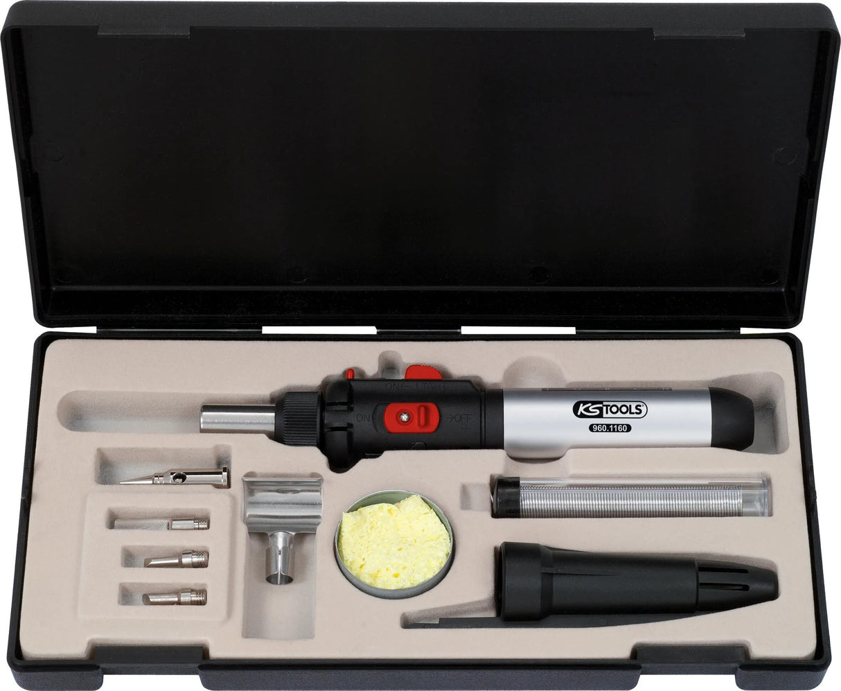 Ks tools gasloddesæt mini-loet sæt 9 stk.