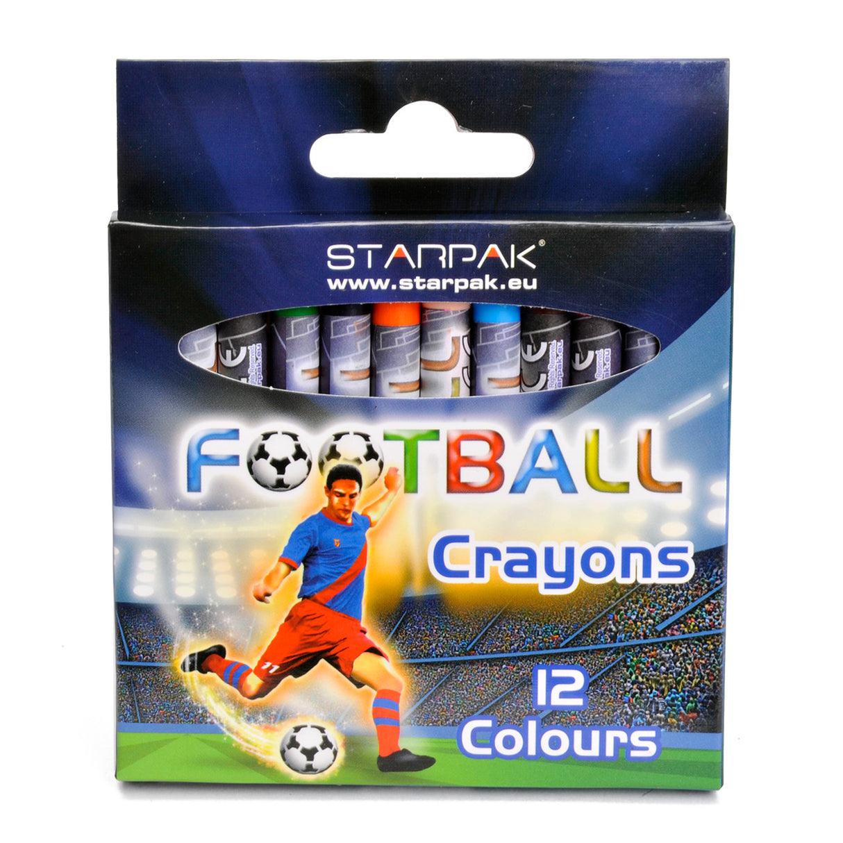Fodbold farveblyanter