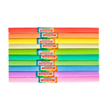 Crepepapir pastel, 10 stk.