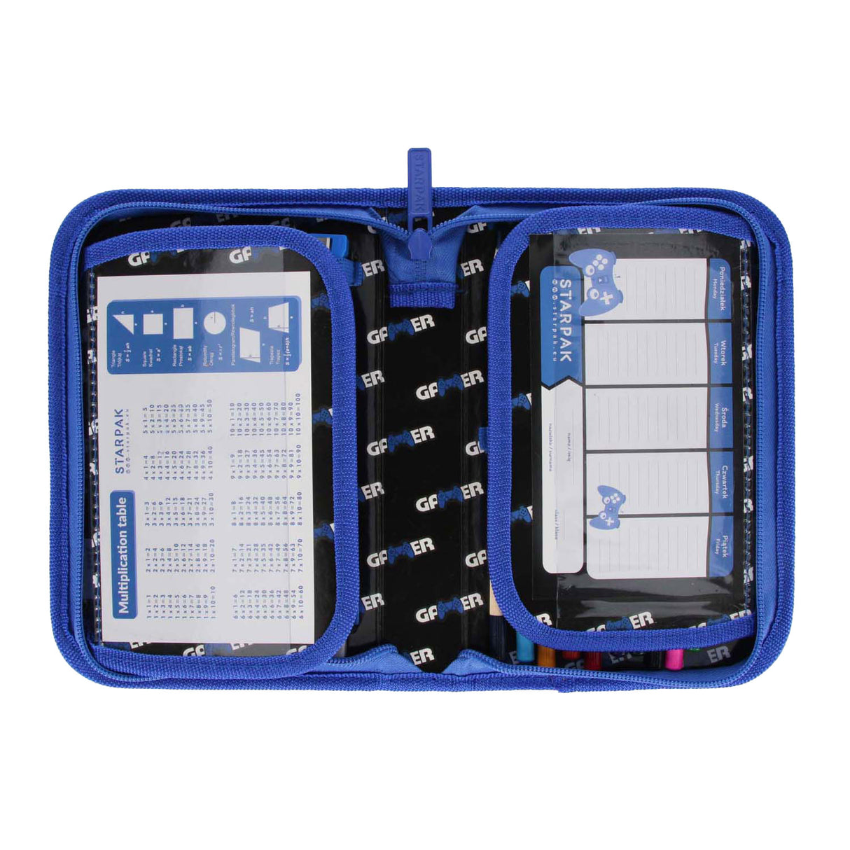 Fyldt etui gamer, 25 stk.