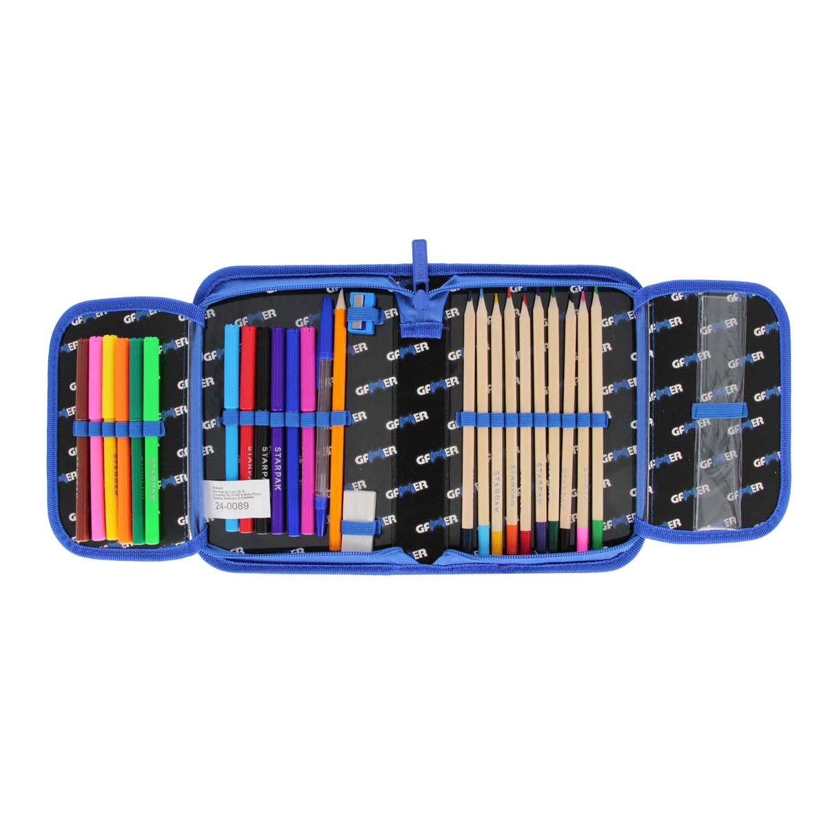 Fyldt etui gamer, 25 stk.