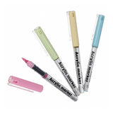 Akryl pastel tuscher, 4 stk.