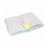 Plys notesbog kanin pastel
