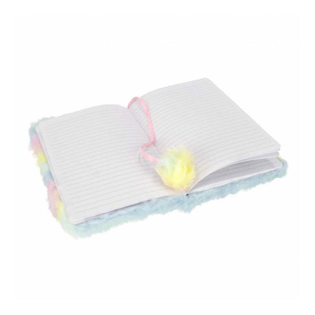 Plys notesbog kanin pastel