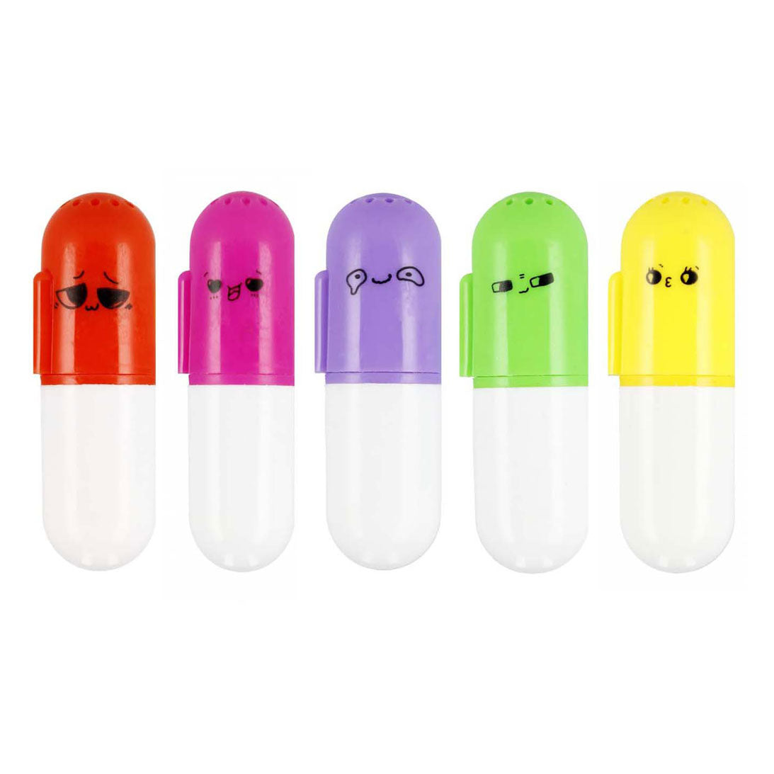 Mini duft highlighter, 6 stk.
