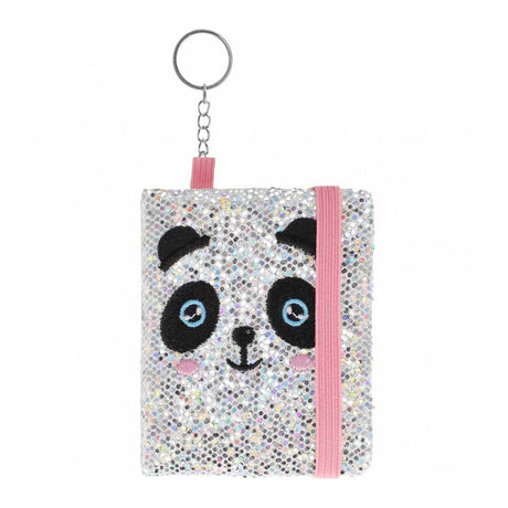 Nøglering notesbog panda
