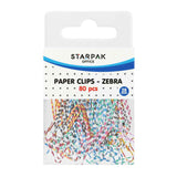 Rc papelips zebra 28mm, 80 stk.