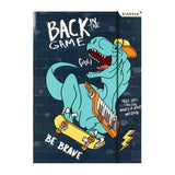 Mappe med elastisk A4 skate dino