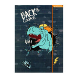 Mappe med elastisk A4 skate dino