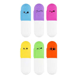 Mini duftende highlighters blanding af farver, 48 stk.