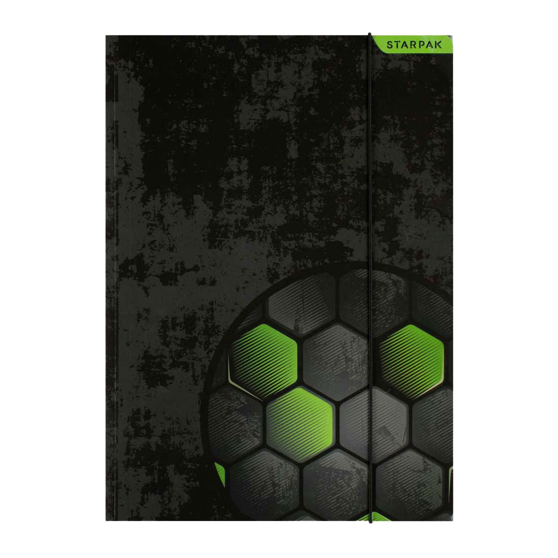 Mappe med elastisk fodbold A4